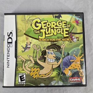 Nintendo DS Game George Of The Jungle Search For Secret Tested Works Complete